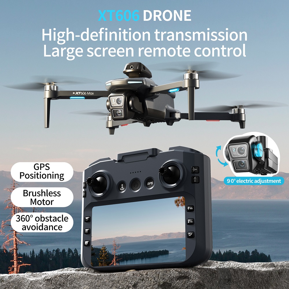 XT606 MAX 3 battery Drone 4k 8 - Drone Photogrammetry ulasan dan harga