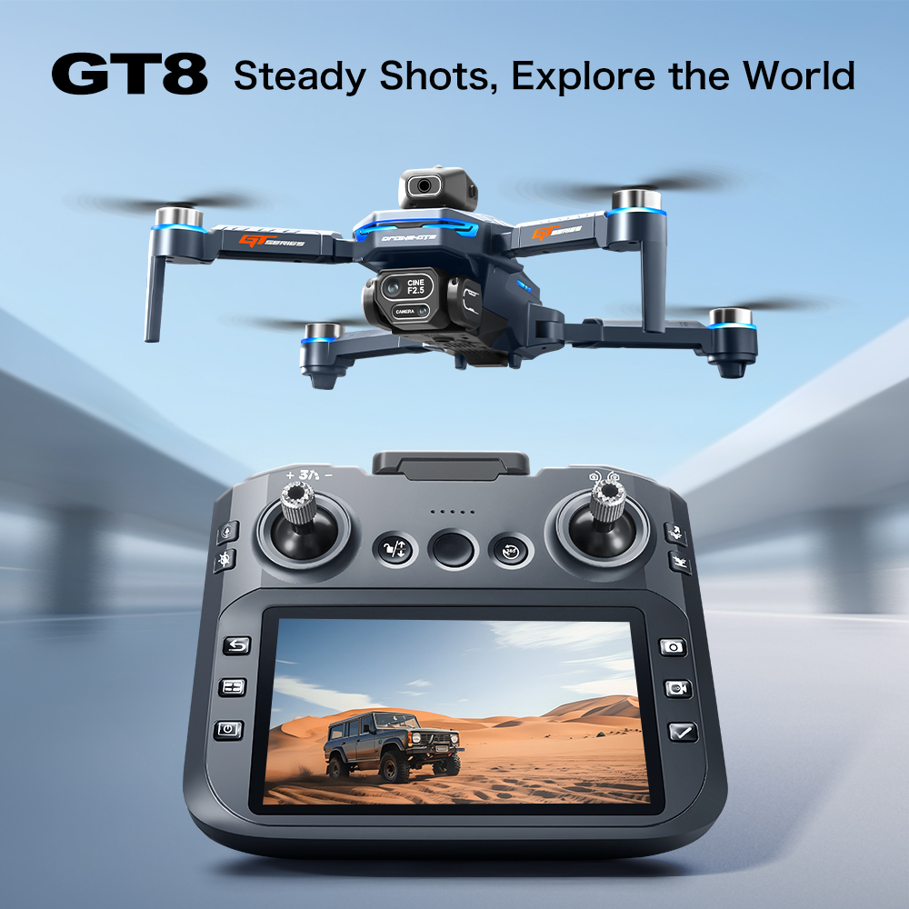 GT8 Max Foldable Drone 8K HD P - Drone Photogrammetry ulasan dan harga