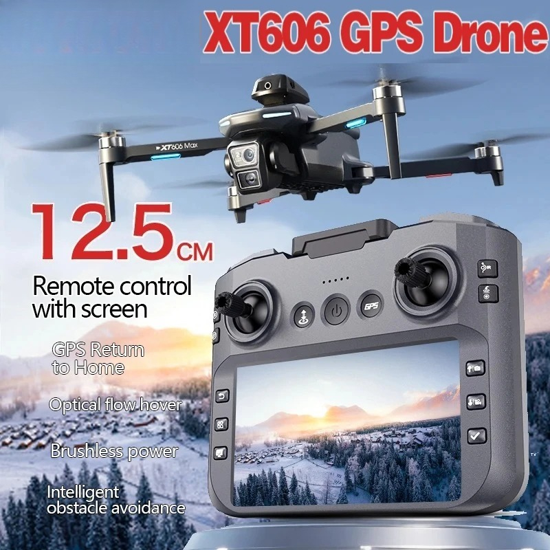Original XT606 MAX GPS Drone 4 - Drone Photogrammetry ulasan dan harga