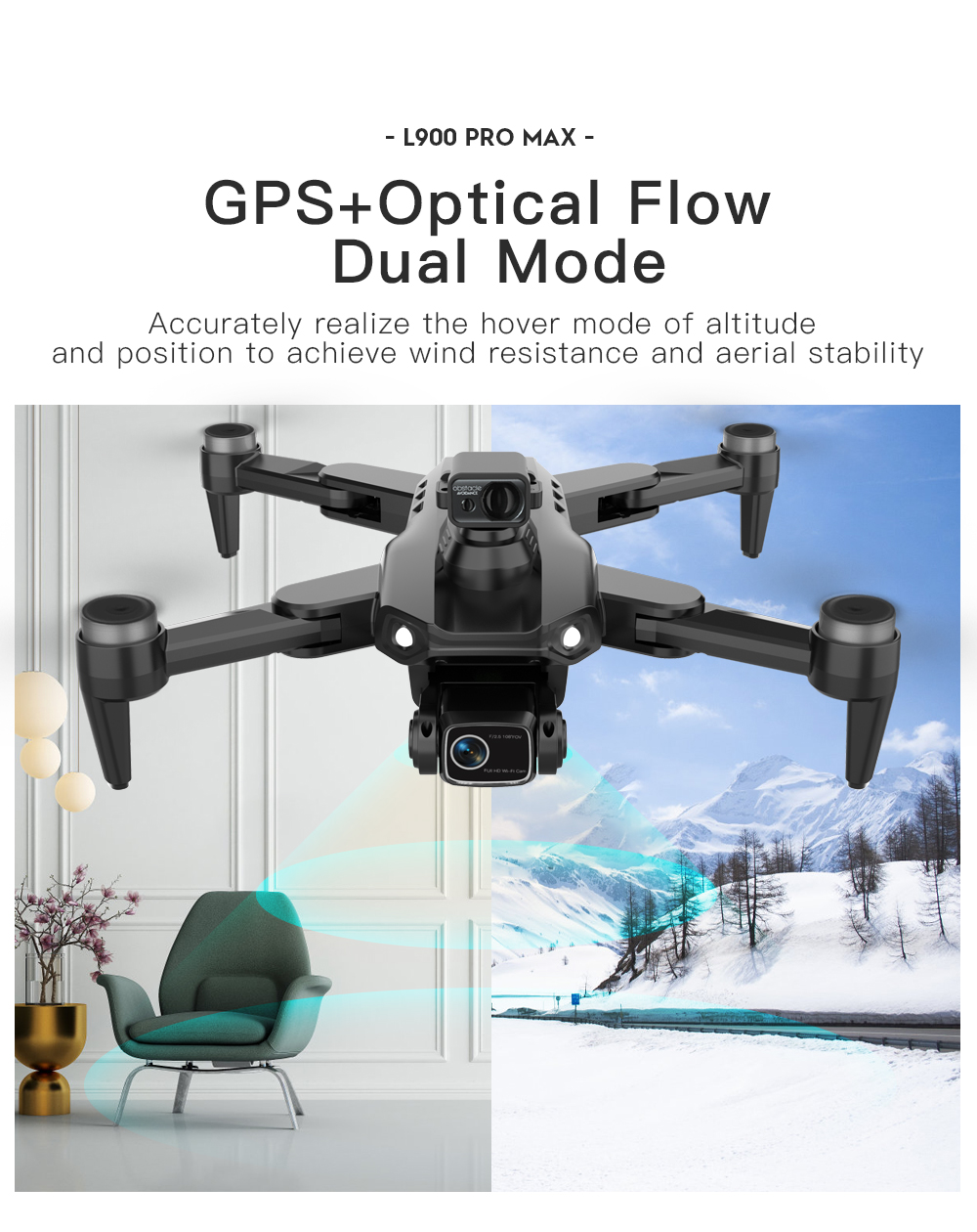 LYZRC L900 PRO MAX Laser obsta - Drone Photogrammetry ulasan dan harga